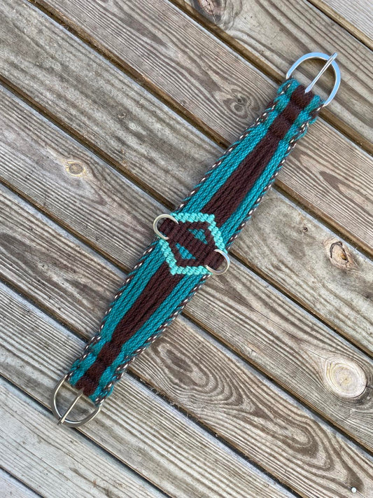 Brown  & Teal Cutter Cinch