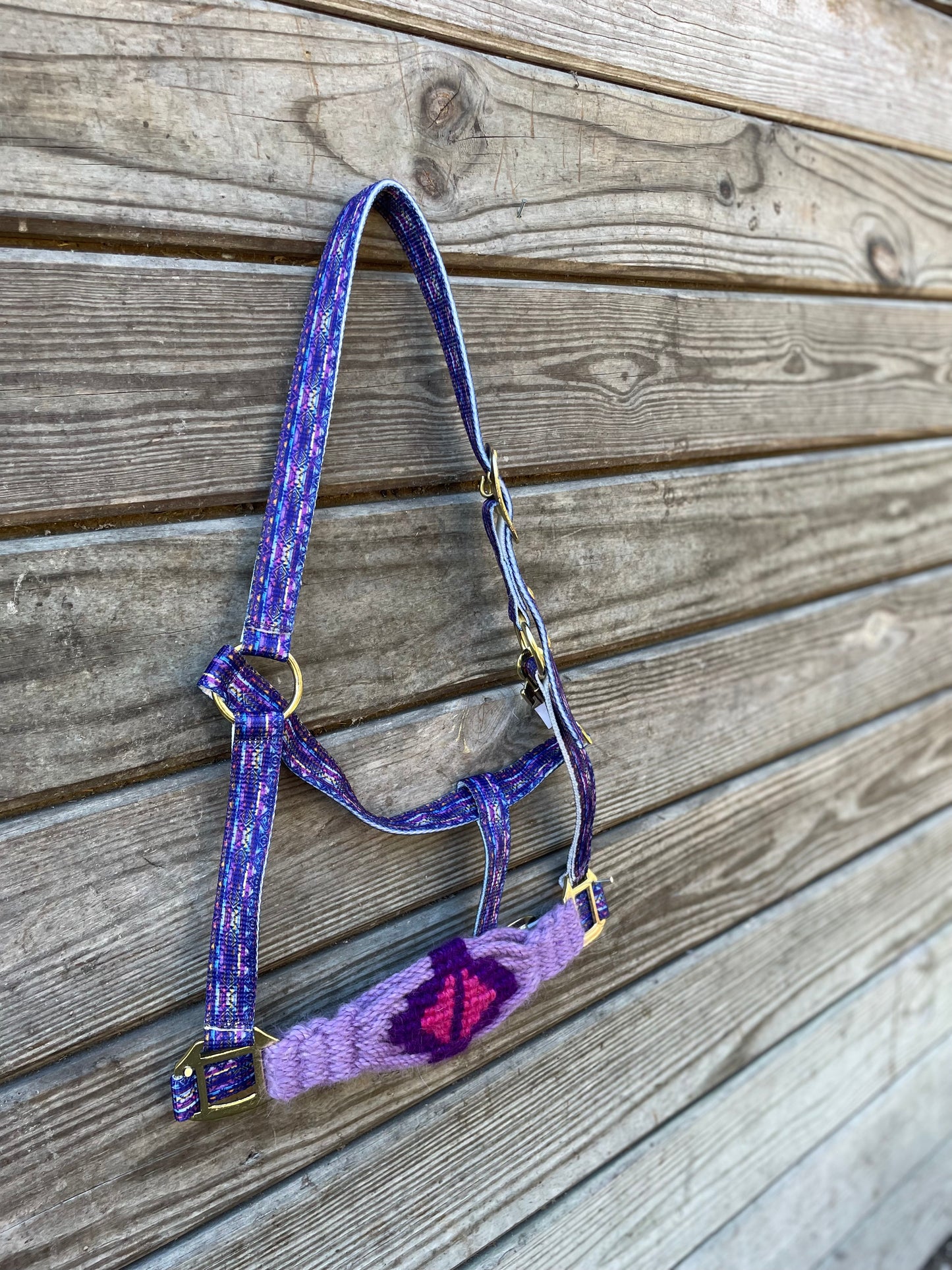 Rugged Purple Aztec Halter